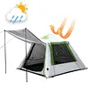 [US Local Warehouse] 4.0 Automatic Inflatable Camping Tent 300D Oxford Fabric Blow up Instant Setup Inflatable Tent UV Protection Waterproof Inflatable Cabin for Backyard & Picnic Use