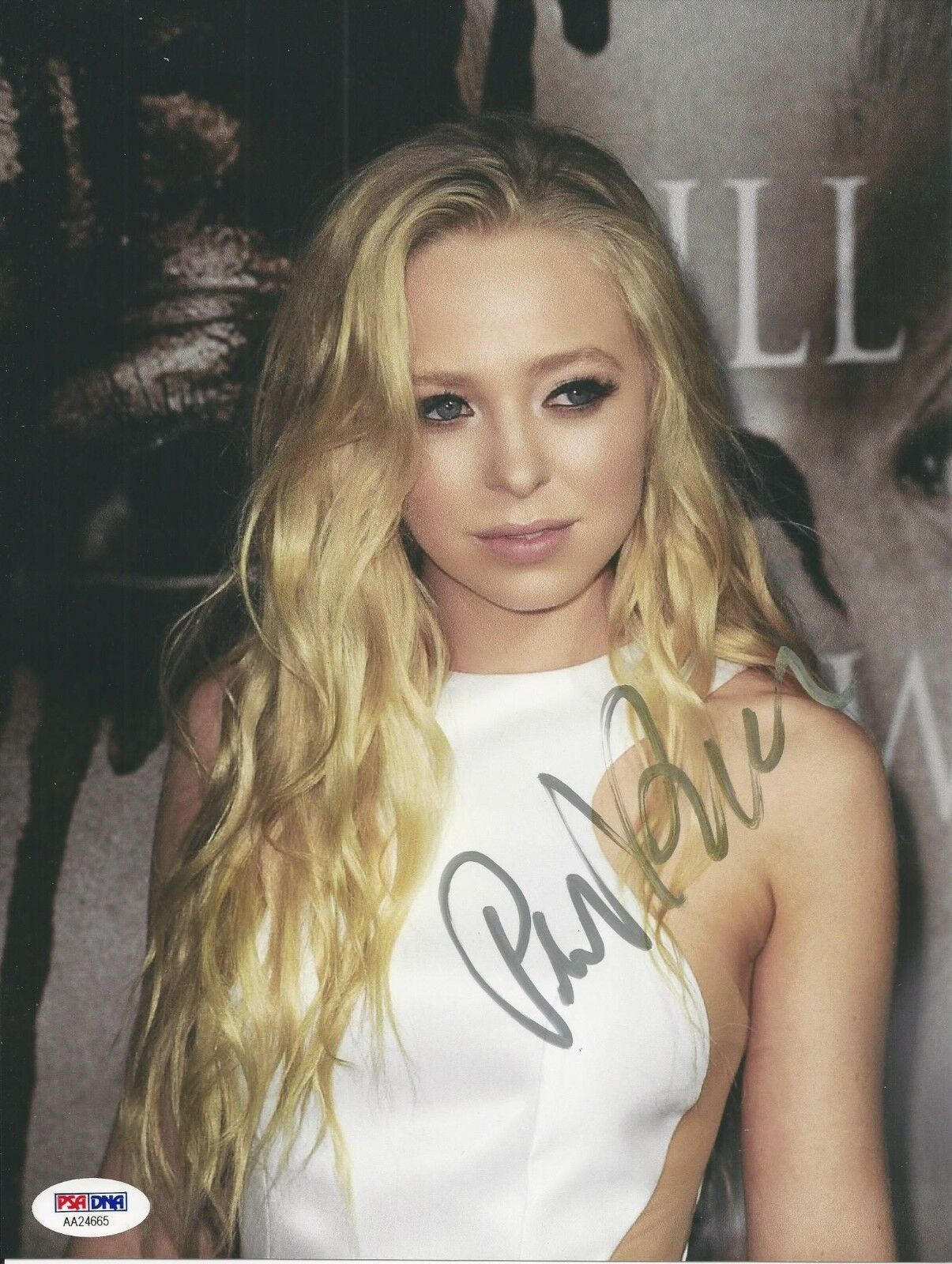 Portia Doubleday Signed 8x10 Photo Poster painting PSA/DNA #AA24665