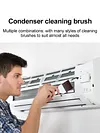 5pcs Air Conditioner Condenser Comb Stainless Steel Fin Brush Portable Universal