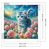 Diamond Painting-DIY Crystal Rhinestone Cat(40x40 CM)