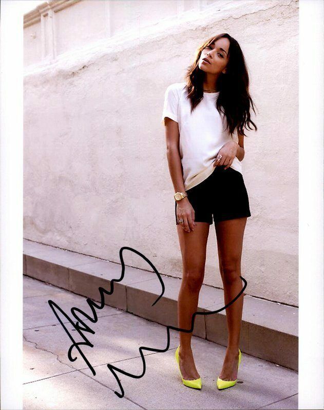 Ashley Madekwe authentic signed celebrity 8x10 Photo Poster painting W/Cert Autographed C5