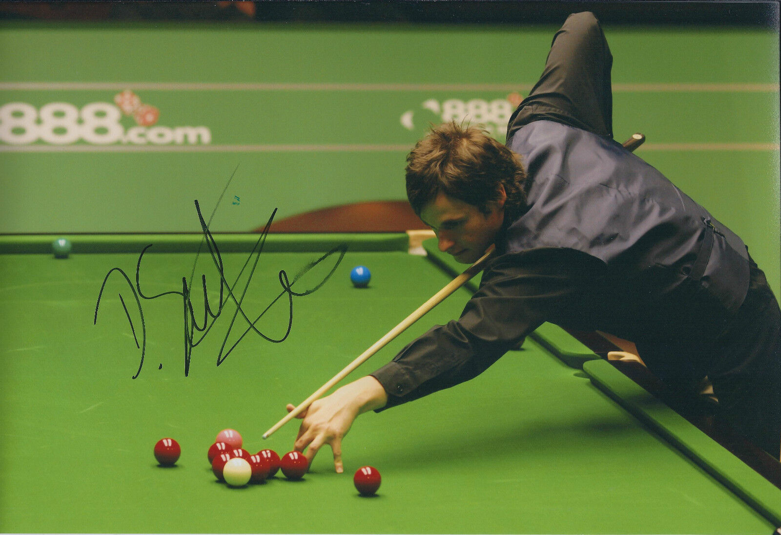 Dave GILBERT SIGNED Autograph Photo Poster painting AFTAL COA SNOOKER Player Sheffield RARE 2014