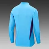 2022 Argentina Half-Pull Training Suit Blue Jersey Set perfectftball