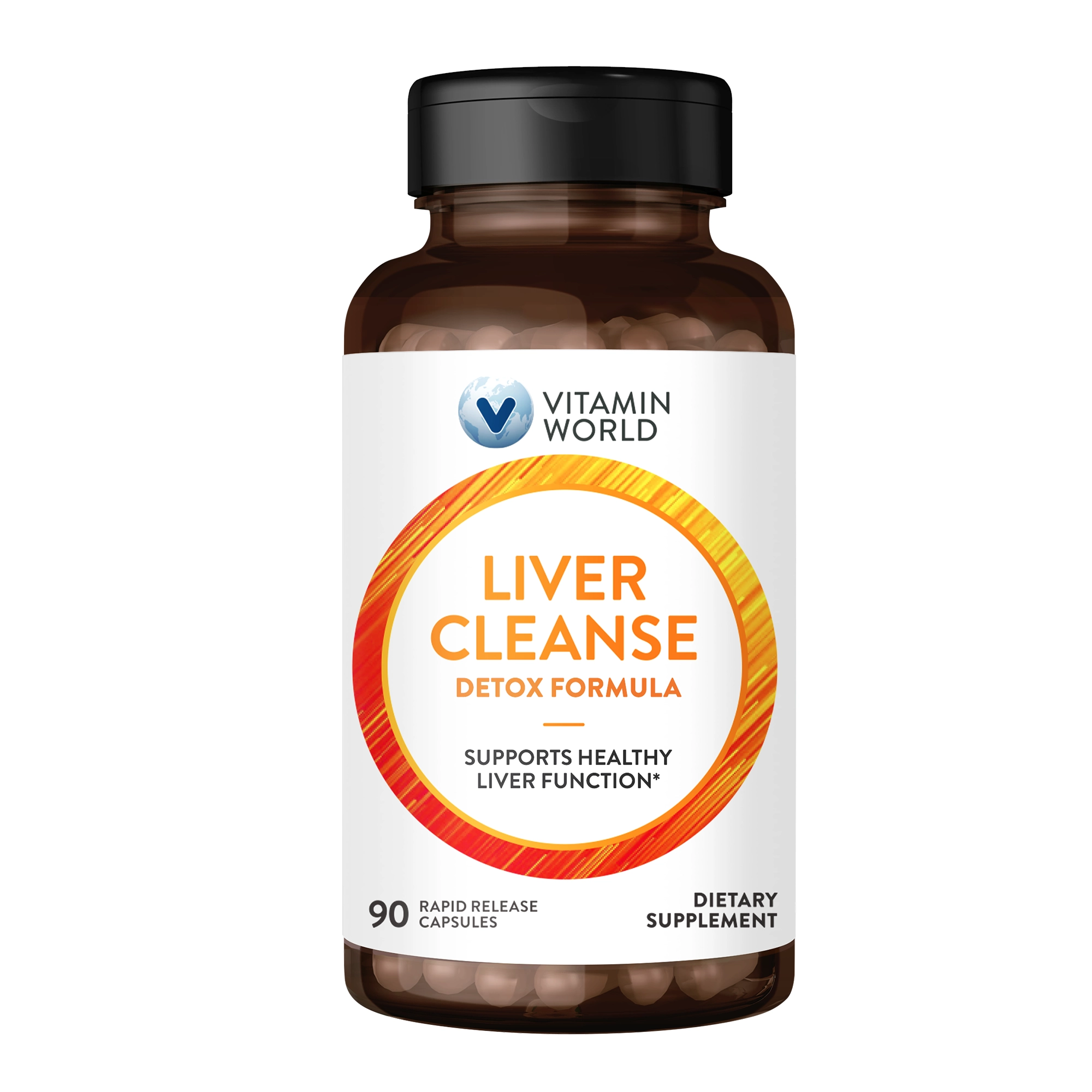 Liver Cleanse Detox Formula 90 Rapid Release Capsules ROBINSON PHARMA