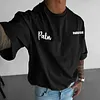 Unisex Oversize Casual Palm Paradise Print Washed T-Shirt by Inlyline