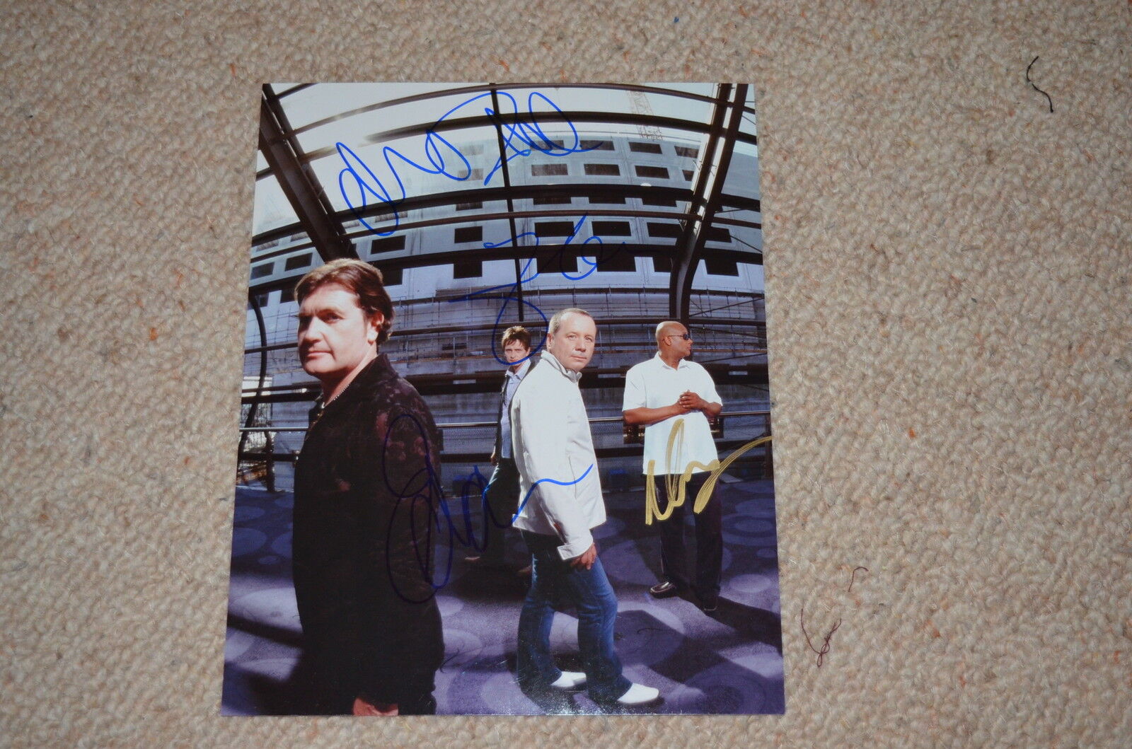 SIMPLE MINDS signed autograph In Person 8x10 (20x25 cm)