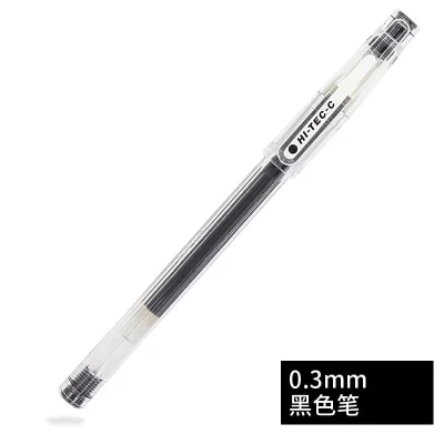 Journalsay 1pc PILOT HI-TEC-C High-capacity Gel Pen 0.3 Mm 0.4 Mm 0.5 Mm 0.25 Mm Financial Pen