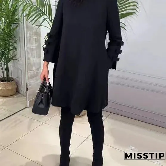 Casual and Effortless winter Dress