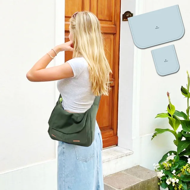 DIY Multifunctional Crossbody Bag Sewing Template—Include Instructions