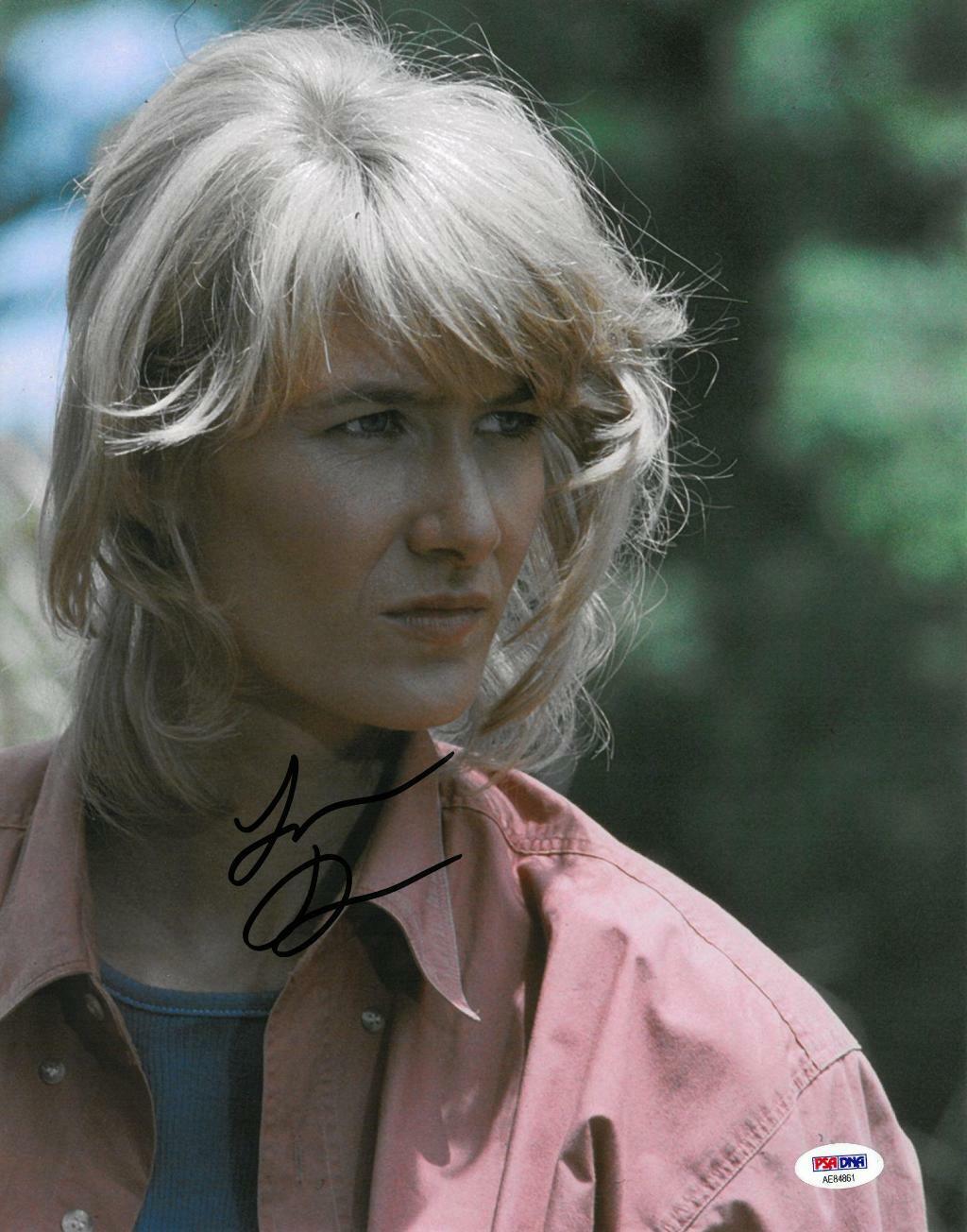 Laura Dern Signed Jurassic Park Autographed 11x14 Photo Poster painting PSA/DNA #AE84861