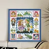 Tinker Bell Princess-14CT Stamped Cross Stitch Egyptian Cotton 30*30cm/11.81*11.81in tapestrymarket