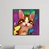 Diamond Painting -DIY Round Drill Cat