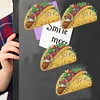 DIY Special Shape Diamond Art Fridge Magnets Sticker Kit (Taco)
