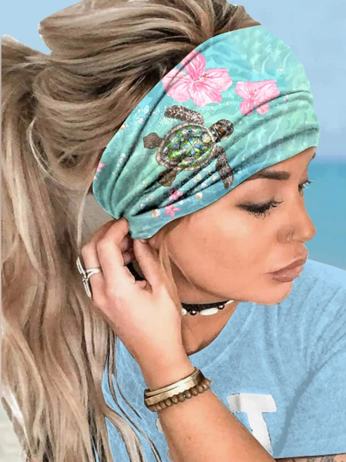 🔥Buy 3 Get 10% Off🔥Women's Hawaiian Turtle Headband