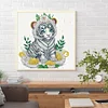Diamond Painting-DIY Crystal Rhinestone Tiger