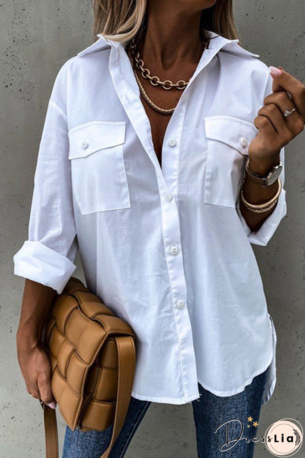 Back To Basics Pockets Button Shirt