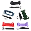 Silicone Case Fit for JBL Charge 6 Wireless BT Speakers Travel Carrying Sleeve with Carabiner and Shoulder Strap Protective Soft Skin