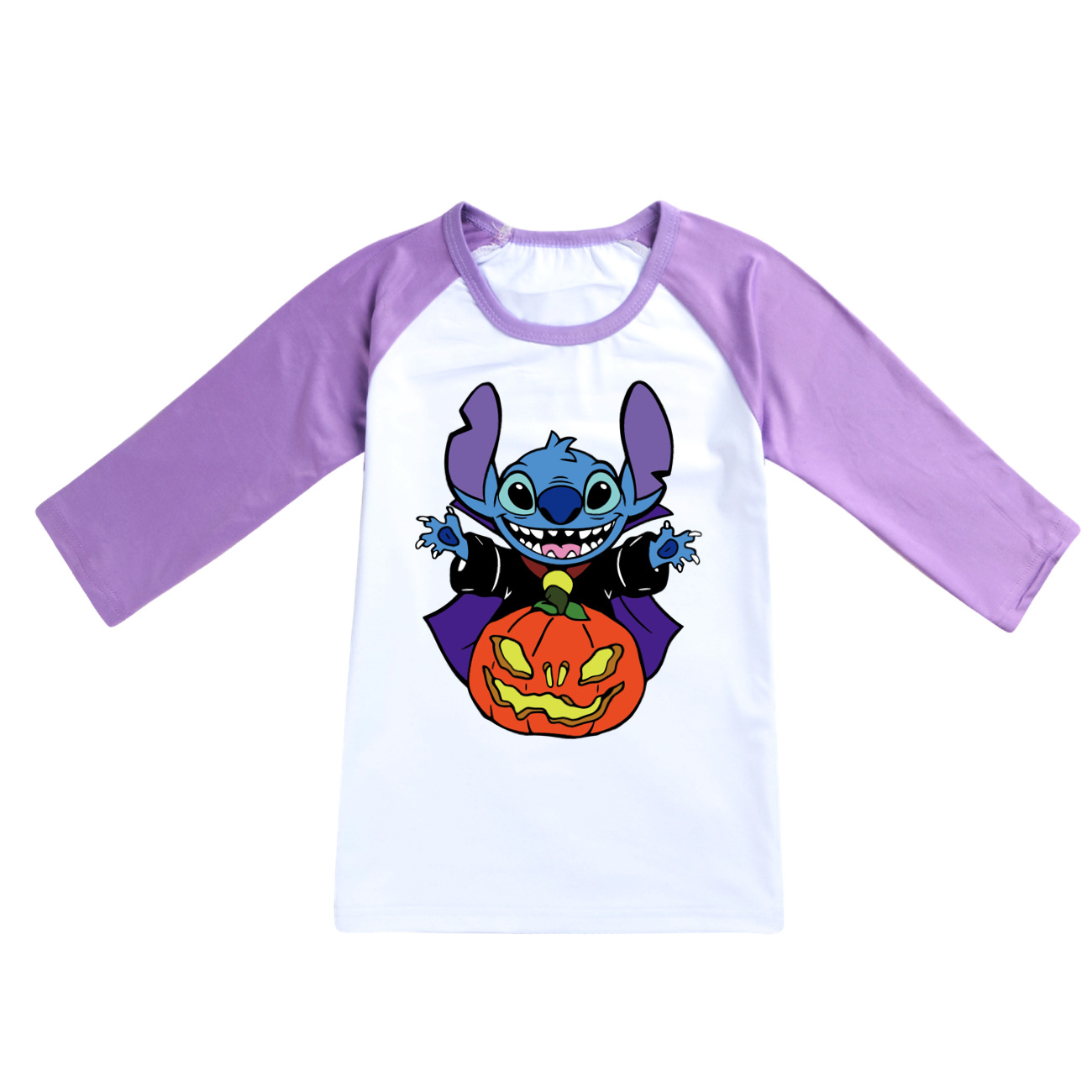 Halloween Stitch T-Shirt for Kids and Adults - Short Sleeve Fun Tee for All Ages 3723 -Mayoulove