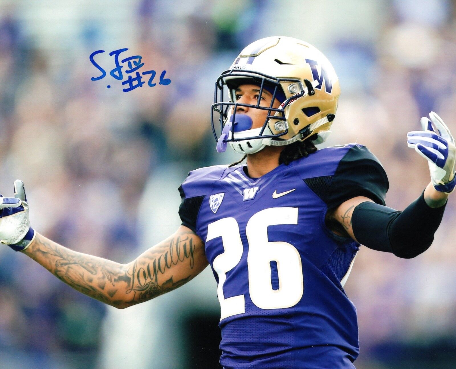 Sidney Jones Autographed Signed AUTO 8x10 Photo Poster painting #4 UW Washington Huskies