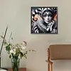 Clown Girl-Full Round Diamond Painting 30*30CM