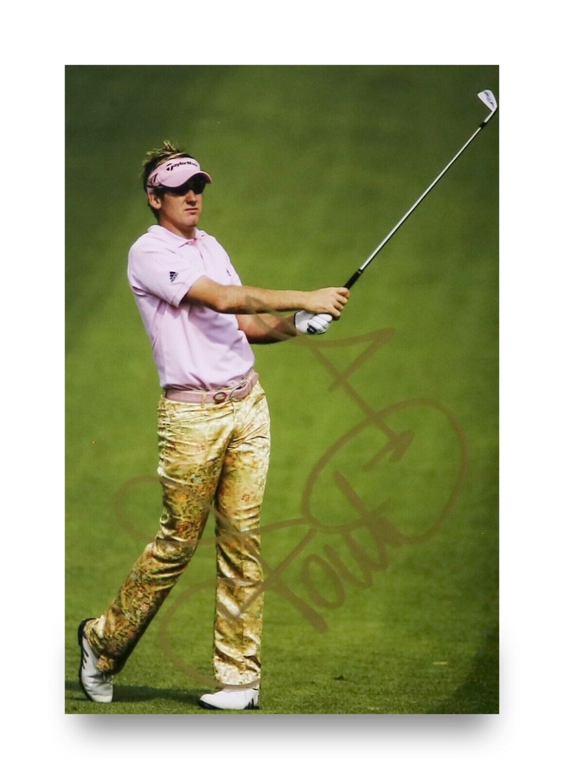 Ian Poulter Signed 6x4 Photo Poster painting World Golf Championship PGA Tour Autograph + COA