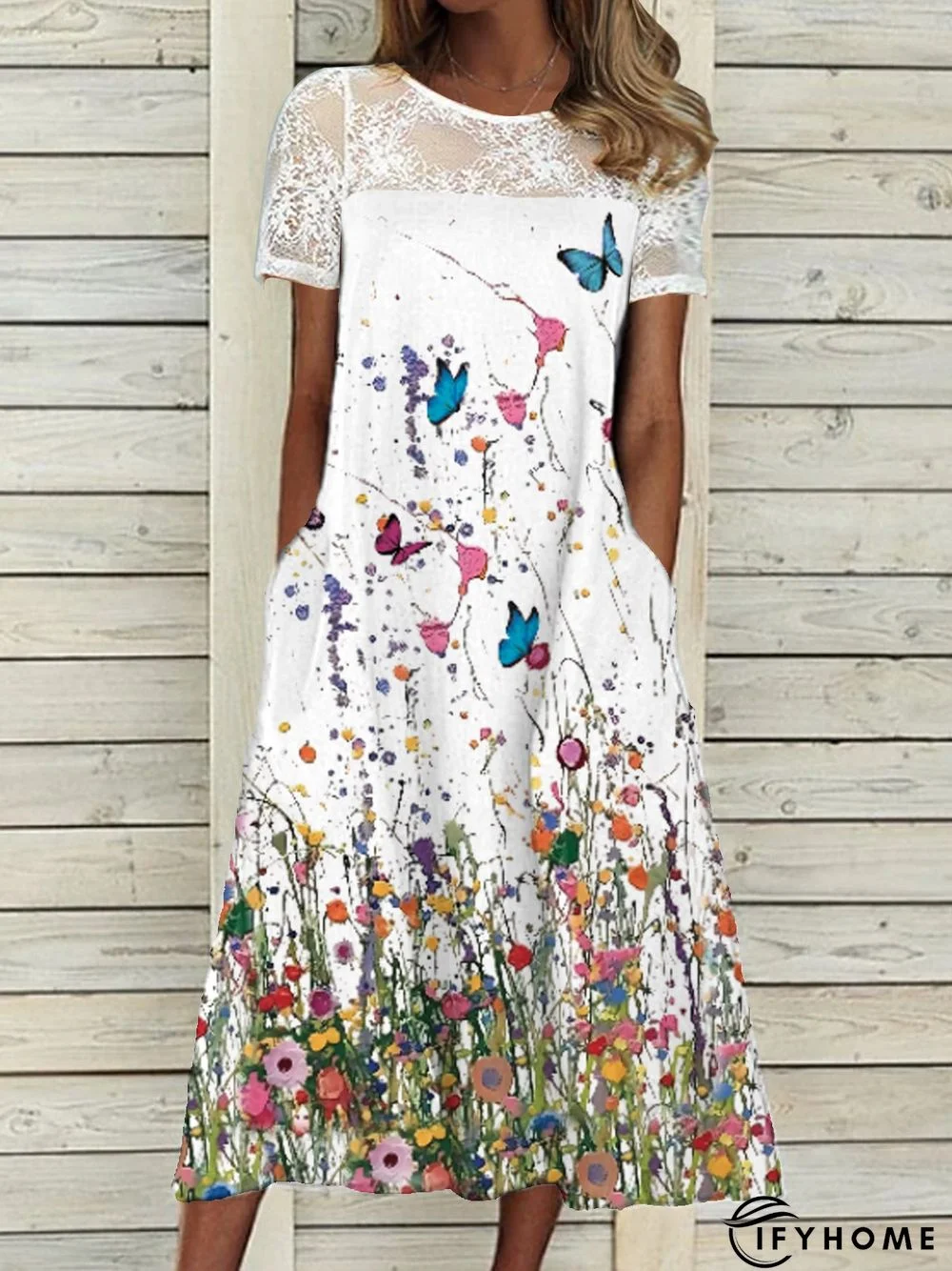 Regular Fit Vacation Dresses | IFYHOME