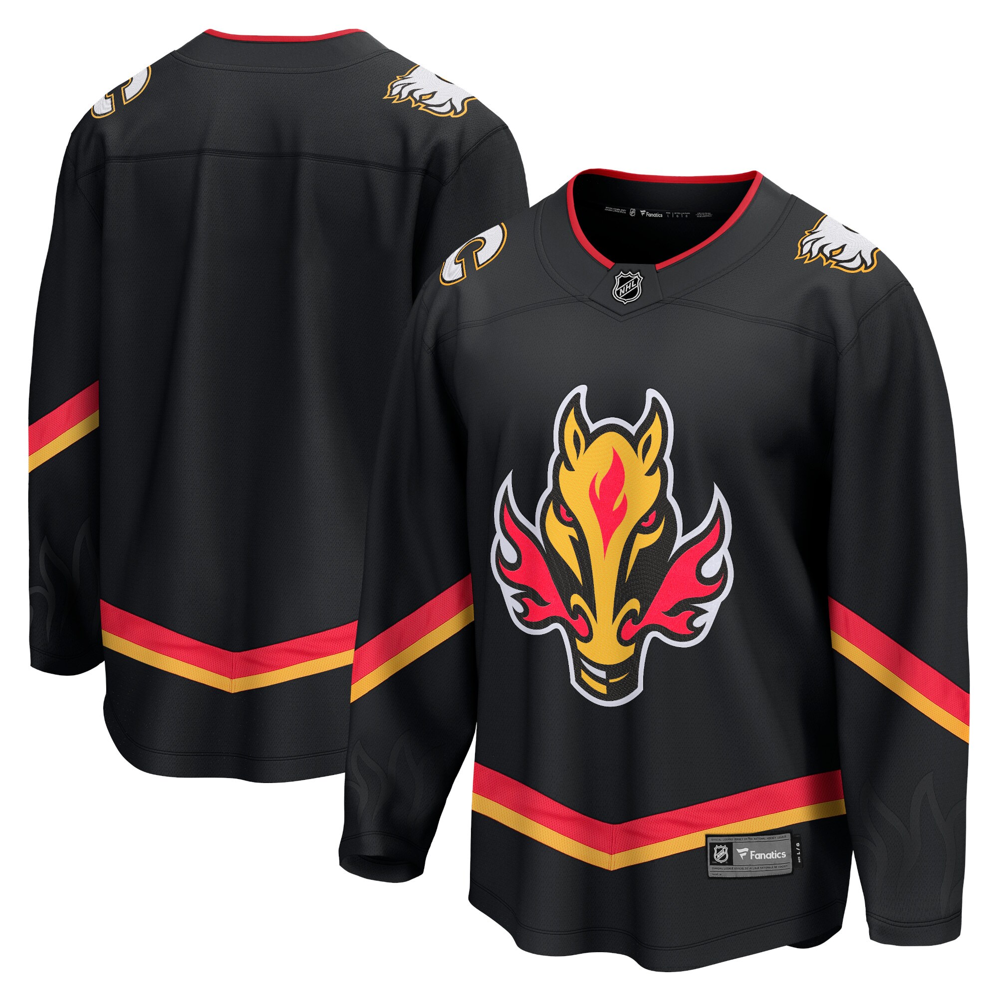 Calgary Flames Fanatics Alternate Premier Breakaway Jersey – Black mysite