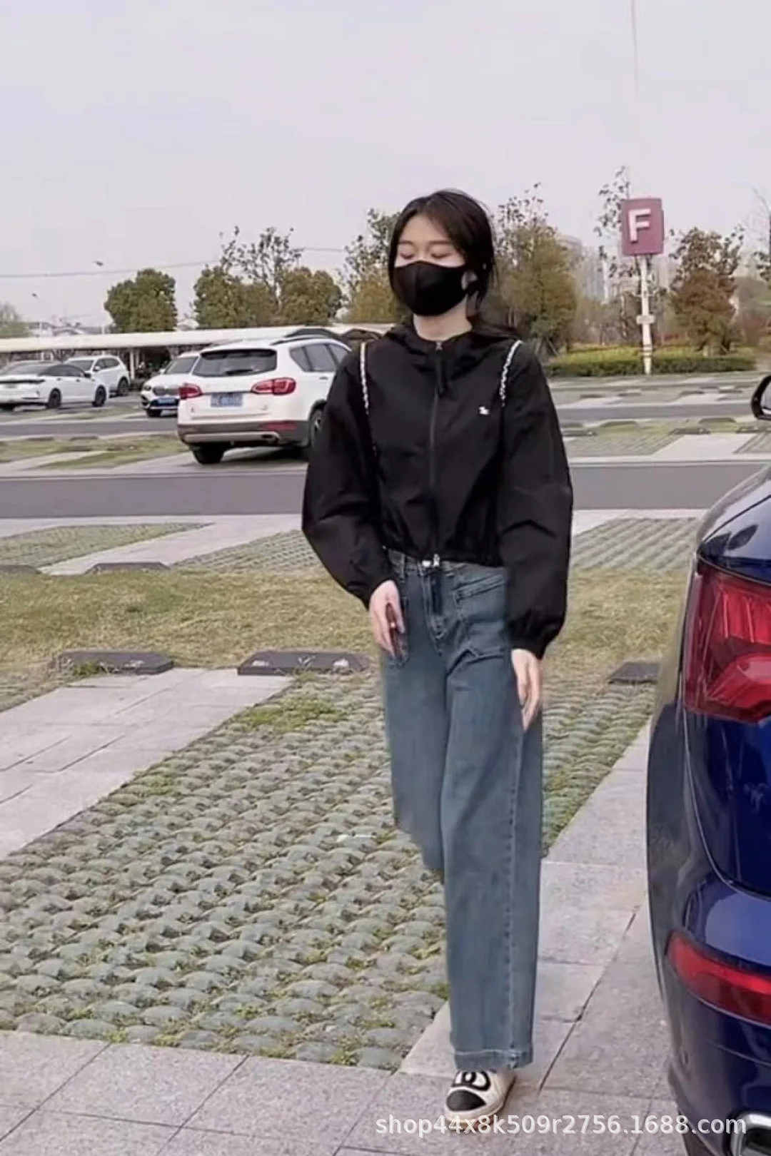 Woherb Sunscreen Clothing Female Summer Thin Coat Female Short Short 2024 New Loose Hooker Sunscreen Jacket-Outfit Ideas