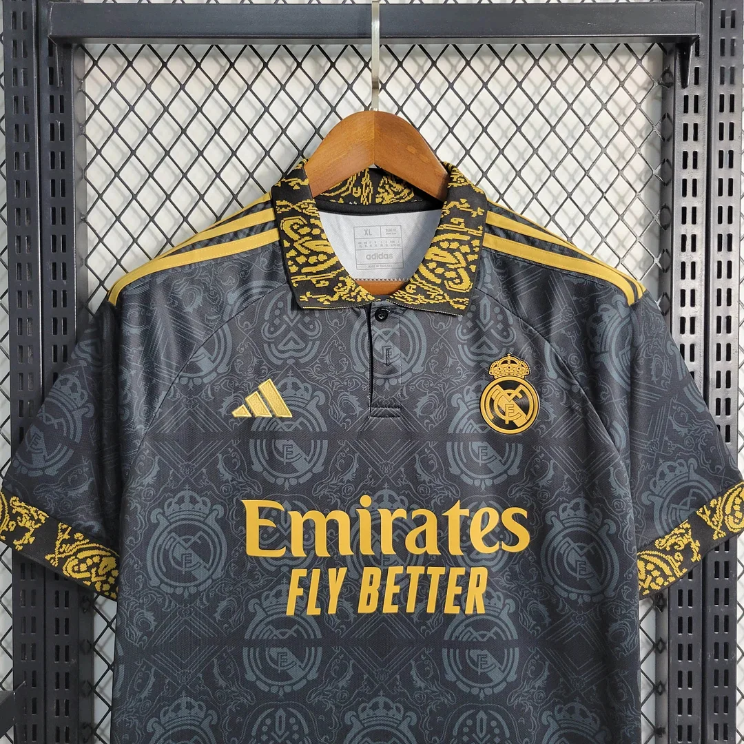 2023/2024 Real Madrid Concept Edition Black Shirt 1:1 Thai Quality