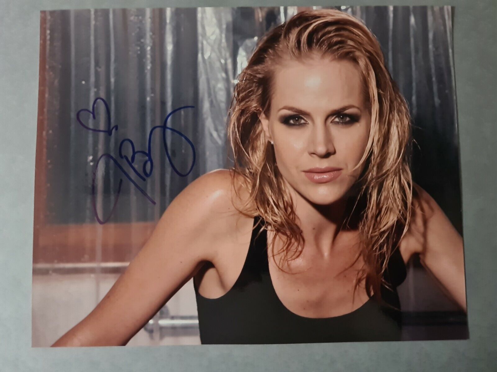 Julie Benz In Person signed 10 x 8