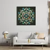 Mandala-14CT Stamped Cross Stitch 40*40cm/15.75*15.75in