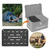 Camping Table Board Heavy Duty Aluminum Alloy Box Table Board for Camping Hiking
