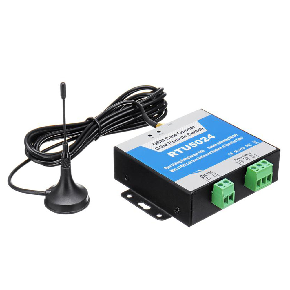 

RTU5024 GSM Gate Relay Switch Remote Control Wireless Door Access Opener, 501 Original