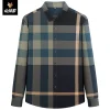 Men's Striped Plaid Business Shirt
