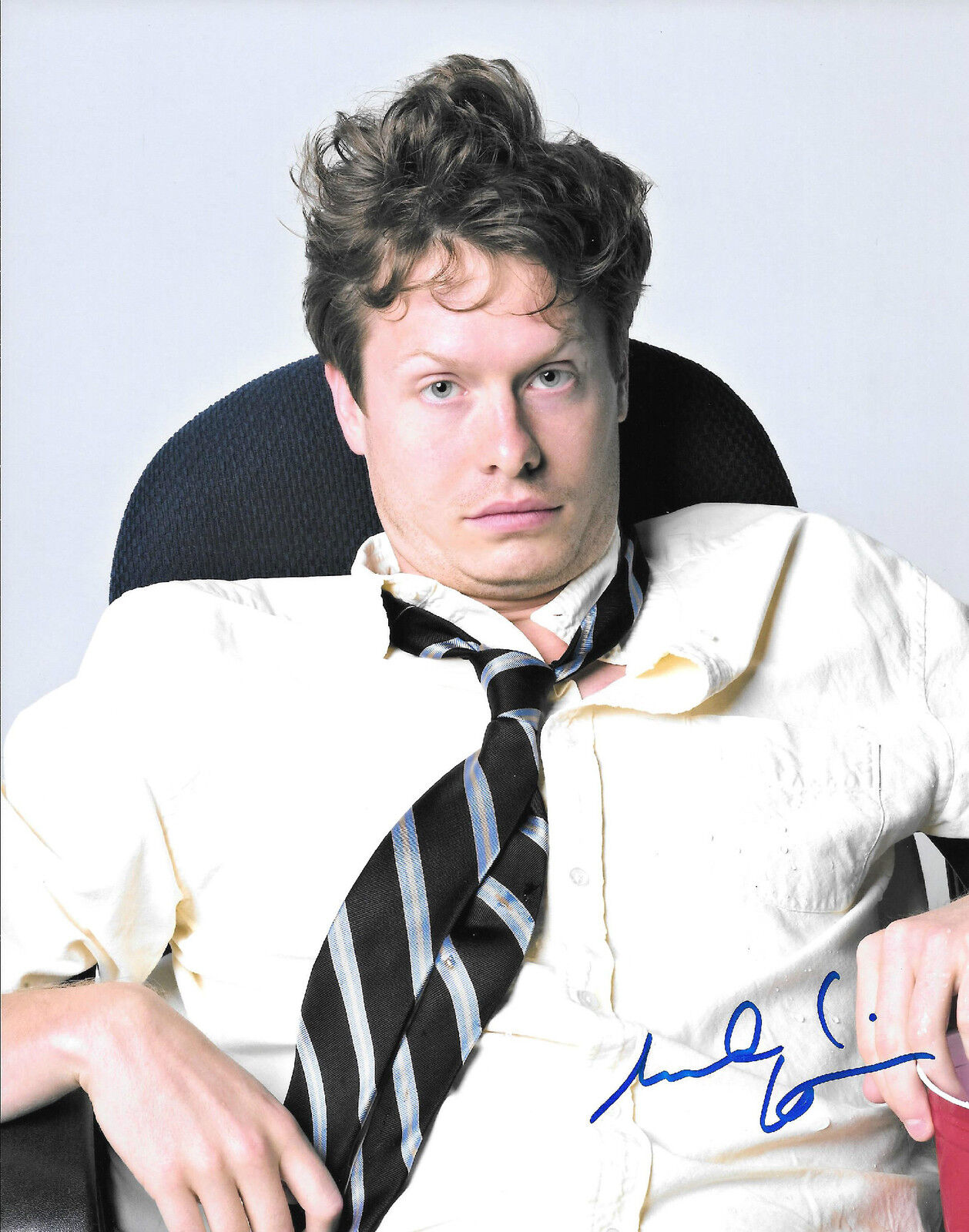GFA Workaholics * ANDERS HOLM * Signed Autographed 8x10 Photo Poster painting A6 COA