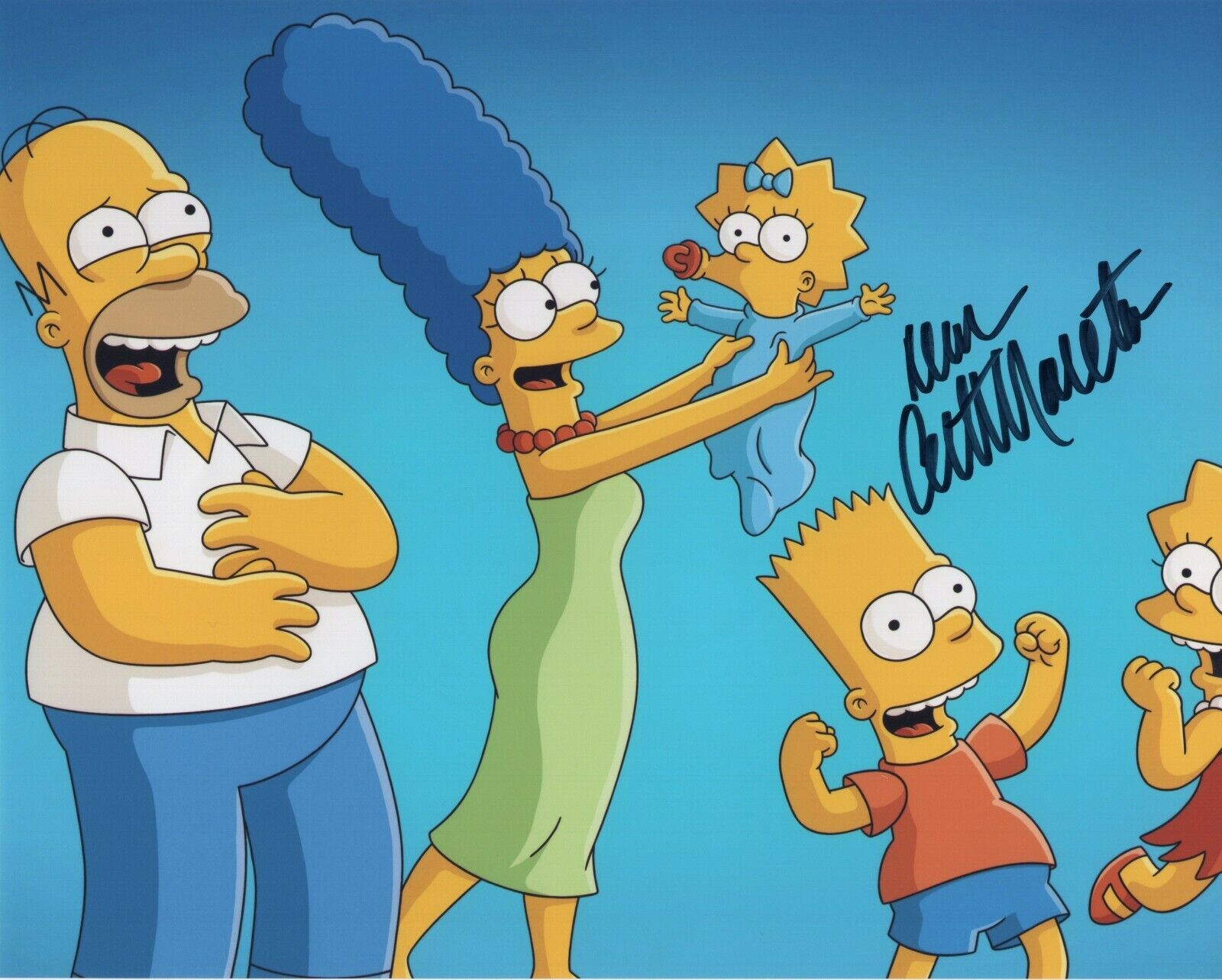 DAN CASTELLANETA SIGNED AUTOGRAPH THE SIMPSONS 8X10 Photo Poster painting HOMER