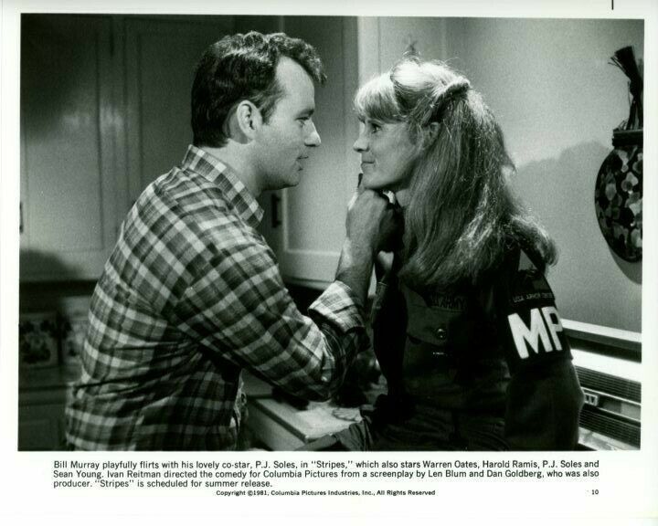 Bill Murray P.J. Soles Stripes Original Press 8X10 Photo Poster painting