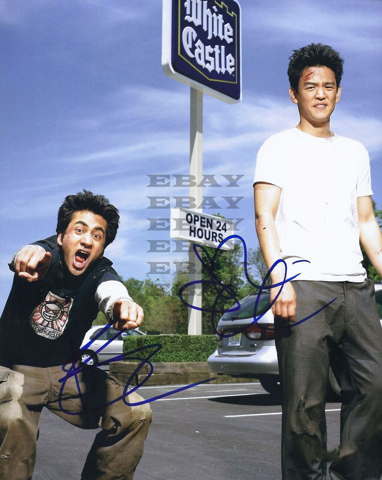 JOHN CHO & KAL PENN Autographed Signed 8x10 Photo Poster painting Reprint