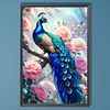 (40*60cm)Peacock - Full Round Drill Diamond Painting