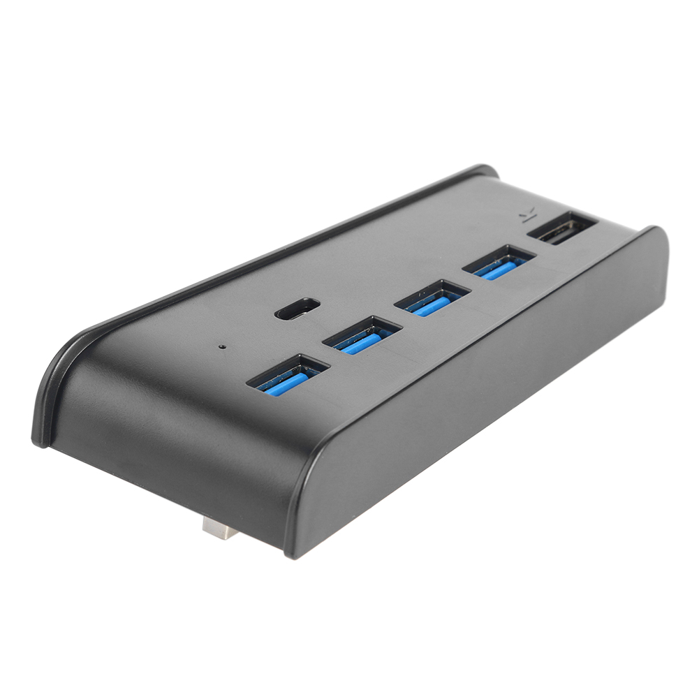 

6 in 1 USB Hub with 5 USB A + 1 USB C Ports for PS5 PS5 Digital Edition, 501 Original