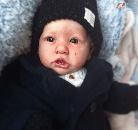 Reborn Mini Toddler Babies, Lifelike Doll, Realistic Reborn Baby Doll Girl 12'' Colin by Creativegiftss® 2024 -Creativegiftss® - [product_tag] RSAJ-Creativegiftss®