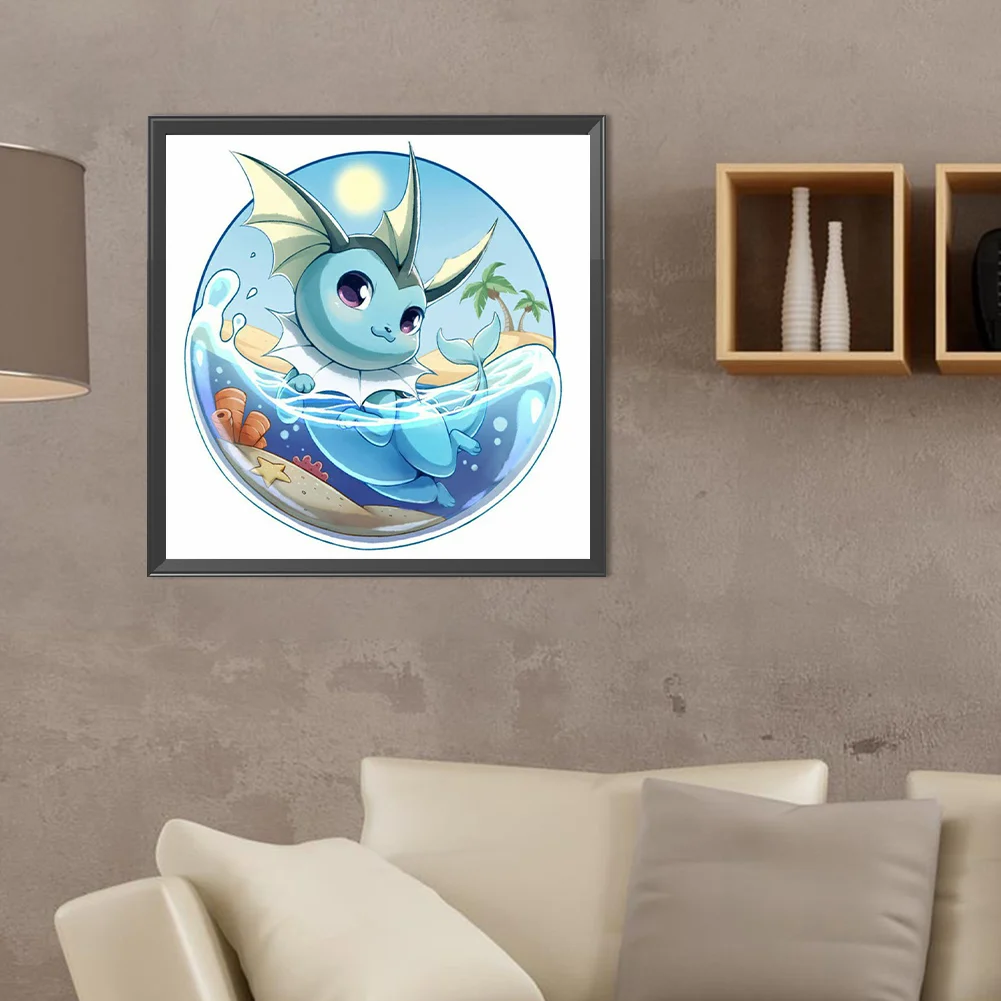 Diamond Painting - Full Round Drill - Pokemon(Canvas|40*40cm)