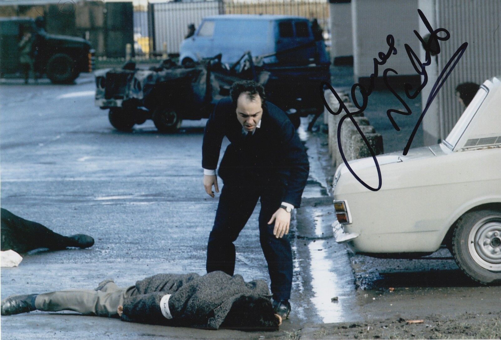 James Nesbitt Hand Signed 12x8 Photo Poster painting Bloody Sunday 3.