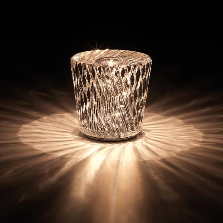 Decorative Atmosphere Crystal Diamond Table Lamp