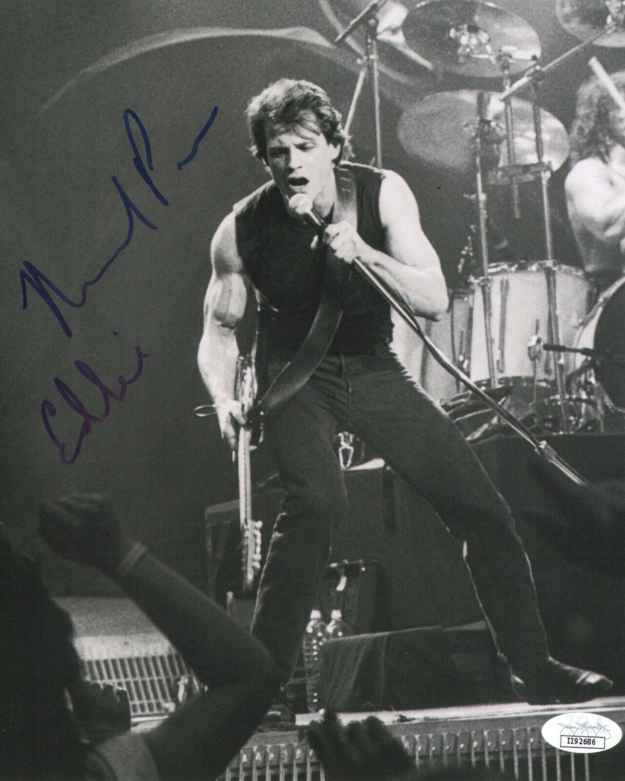 MICHAEL PARE Authentic Hand-Signed Eddie and the Cruisers