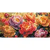 Flowers In Full Bloom-11CT Stamped Cross Stitch 200*93cm/78.74*36.61in (Big Size) tapestrymarket
