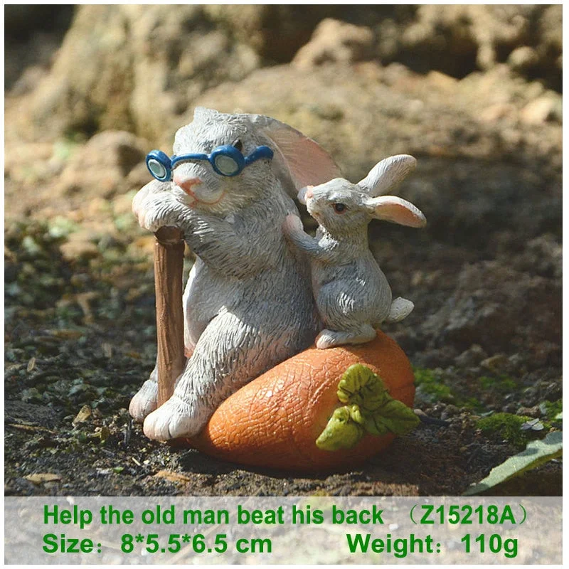 Everyday collection New mini mouse Figurine balcony Garden decoration animal decoracion hogar moderno