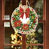 Christmas DIY Diamond Painting Acrylic Special Shape Pendant Hanging Kit