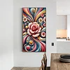 (40*70cm)Flower - Full Round Drill Diamond Painting