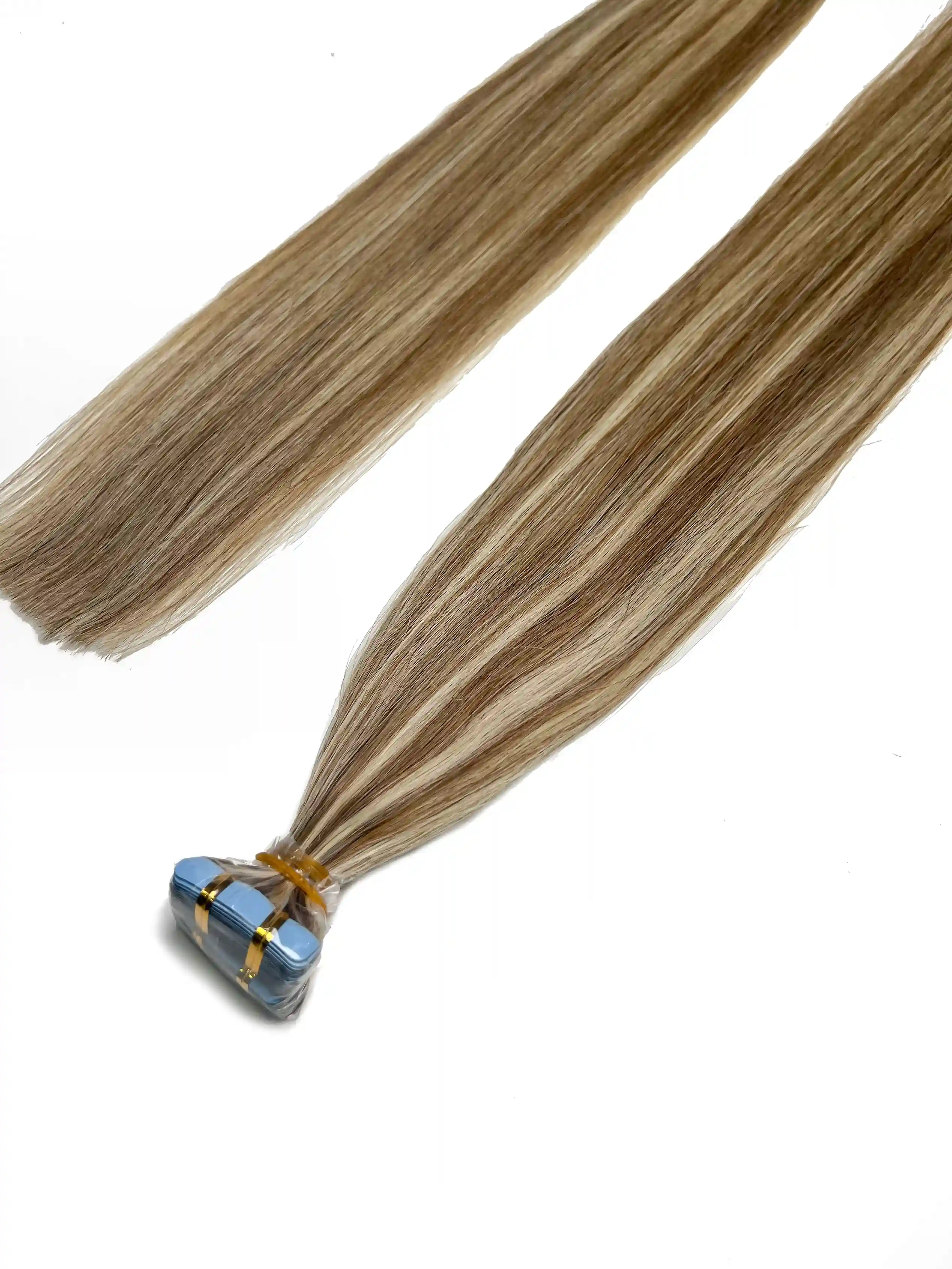  Ombre P8/613 Tape in Hair Extensions 20pcs 50g/pack Seamless Skin Weft Hair | 100% Human Hair | BORUIHAIR